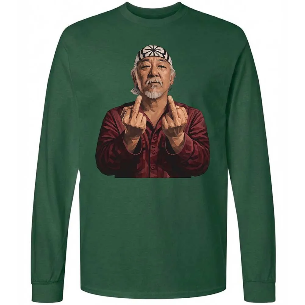 Long Sleeve T-Shirt - E5JKNUR6 - Forest Green - 4