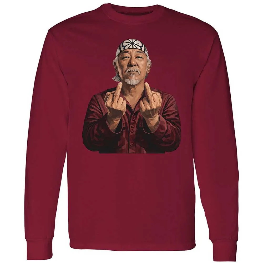 Long Sleeve T-Shirt - E5JKNUR6 - Cardinal Red - 7
