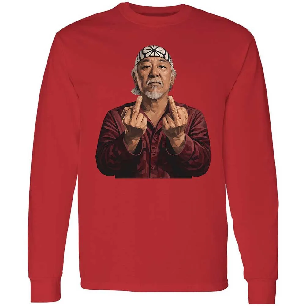 Long Sleeve T-Shirt - E5JKNUR6 - Red - 11