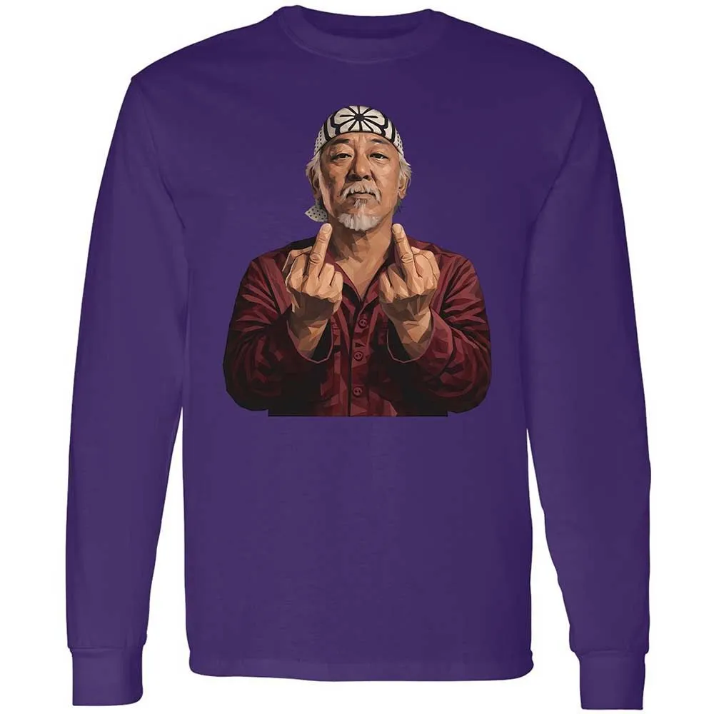 Long Sleeve T-Shirt - E5JKNUR6 - Purple - 12