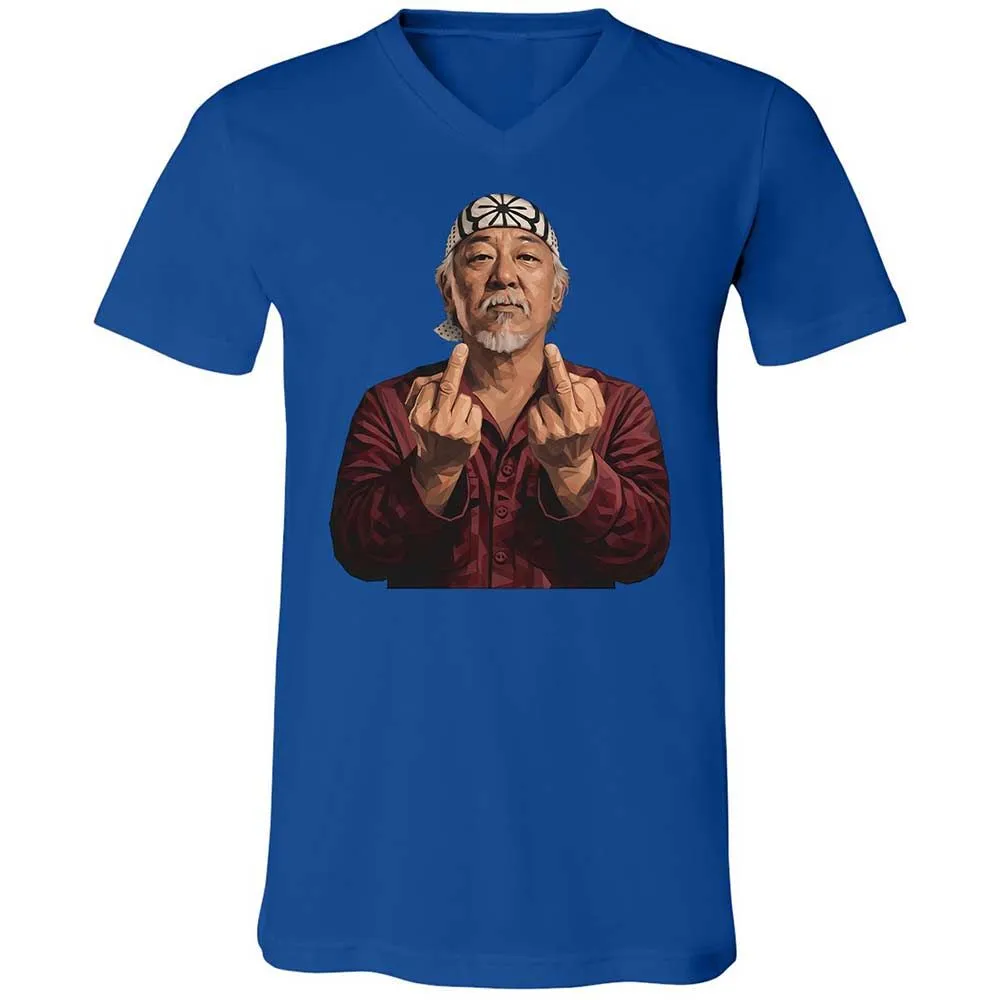 Unisex V-Neck T-Shirt - JS1MAWGU - True Royal - 4
