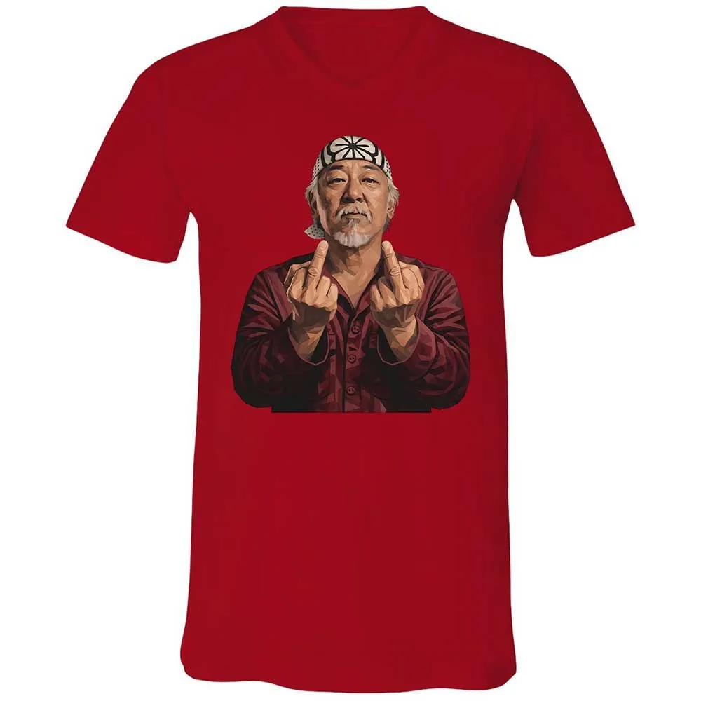 Unisex V-Neck T-Shirt - JS1MAWGU - Red - 6