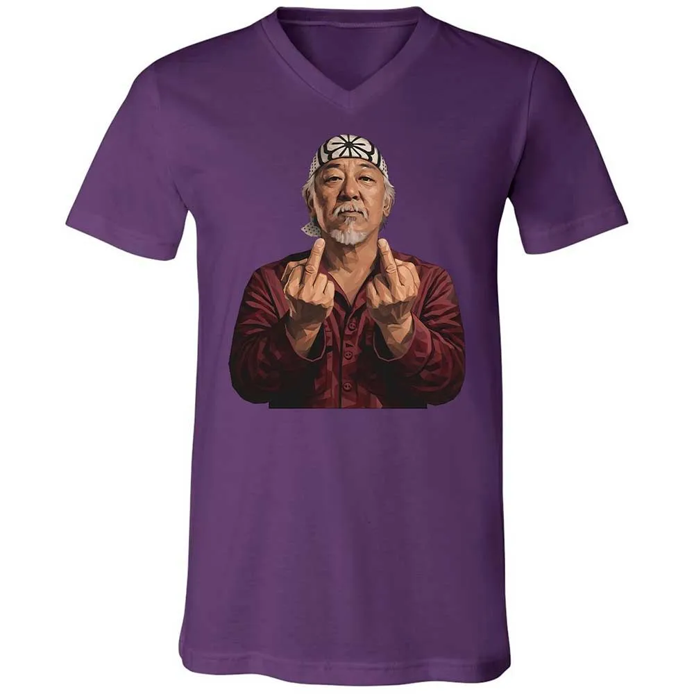 Unisex V-Neck T-Shirt - JS1MAWGU - Team Purple - 10