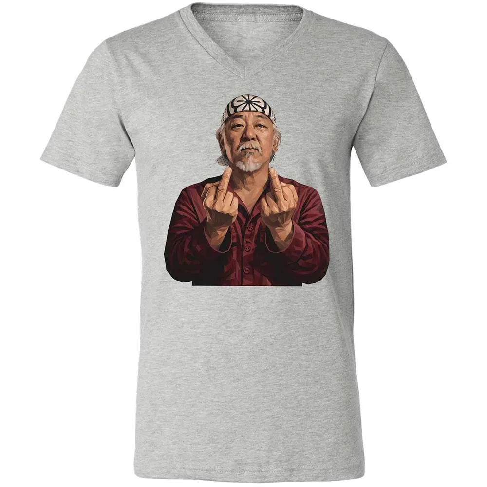 Unisex V-Neck T-Shirt - JS1MAWGU - Athletic Heather - 15