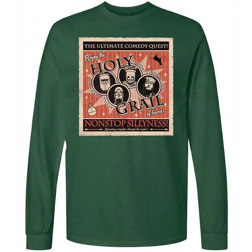 Long Sleeve T-Shirt - 1W2FR5KP - Forest Green - 4