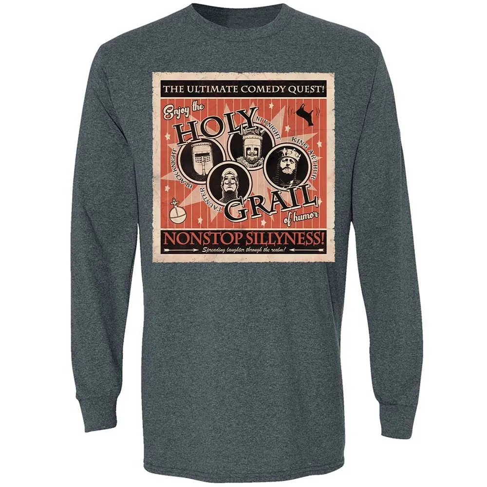 Long Sleeve T-Shirt - 1W2FR5KP - Dark Heather - 5