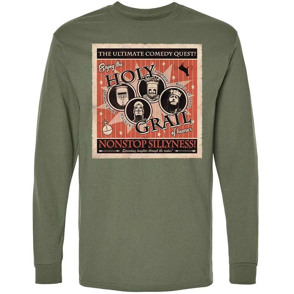 Long Sleeve T-Shirt - 1W2FR5KP - Military Green - 9