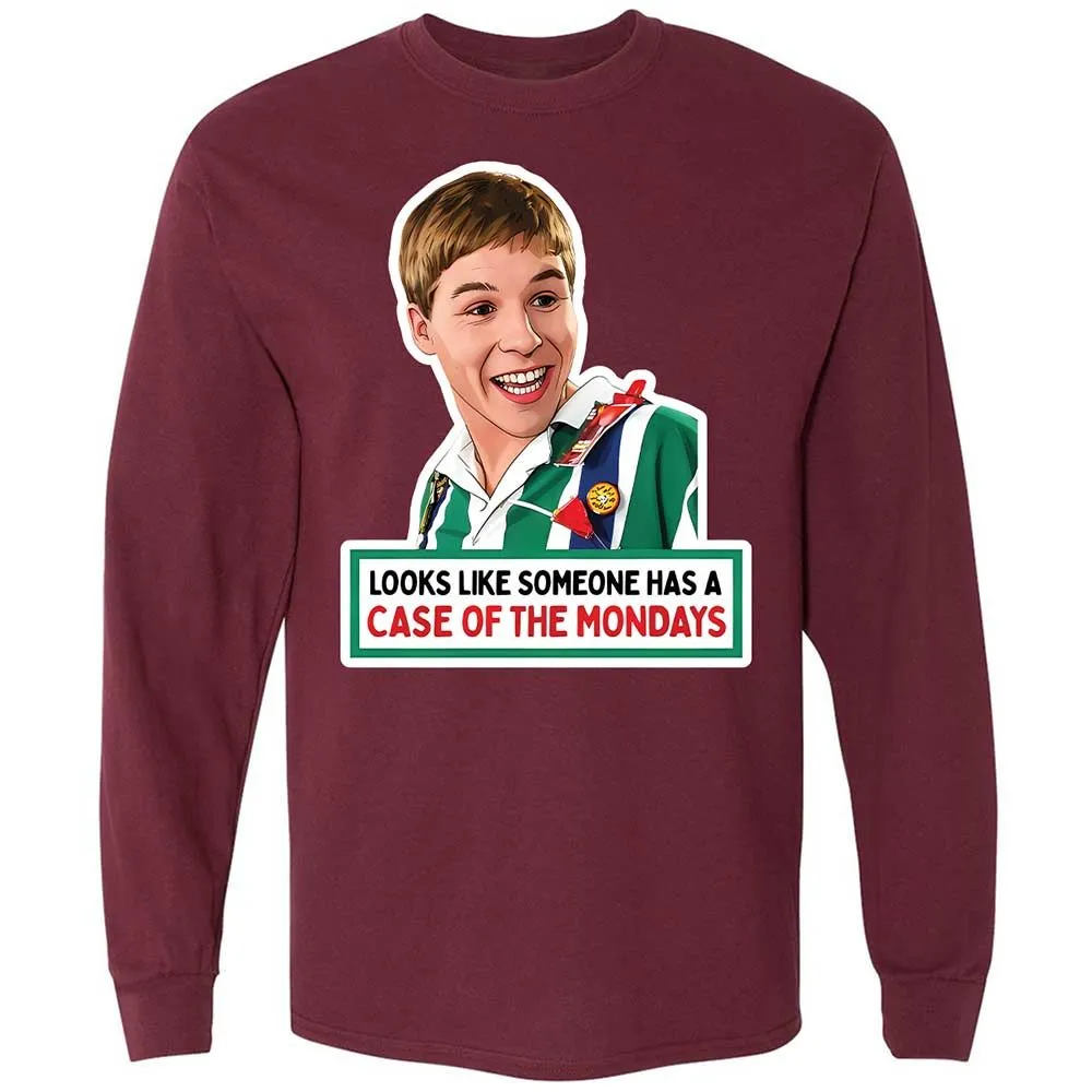 Long Sleeve T-Shirt - ABKEZ3MD - Maroon - 6