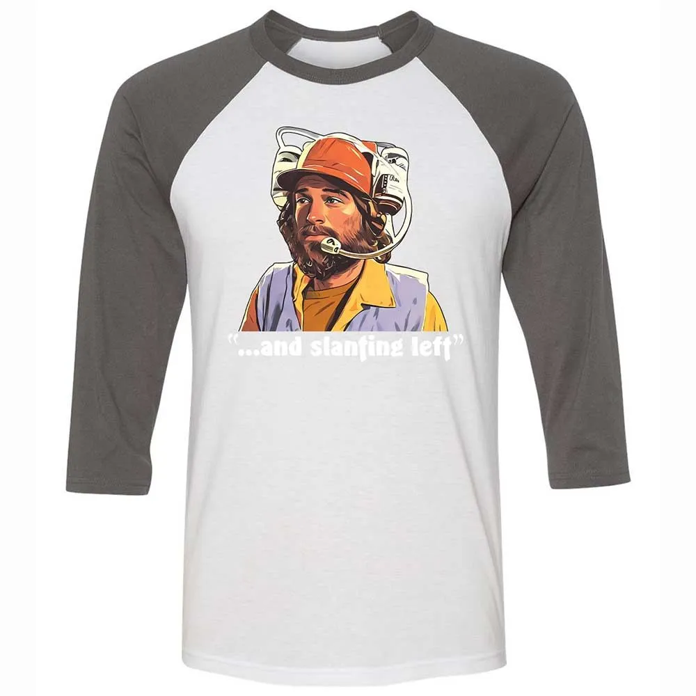 Unisex 3/4 Baseball Tee - Z16CYQY3 - White/Asphalt - 2