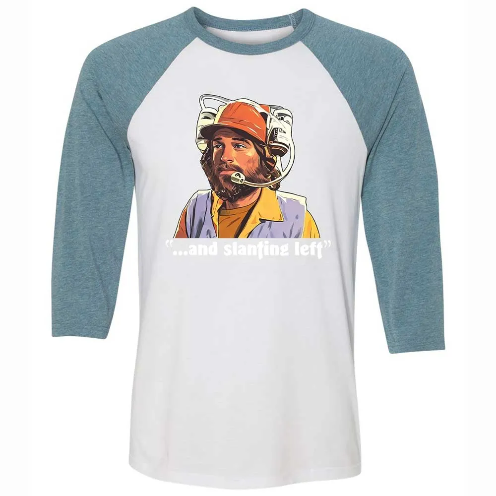 Unisex 3/4 Baseball Tee - Z16CYQY3 - White/Denim - 3