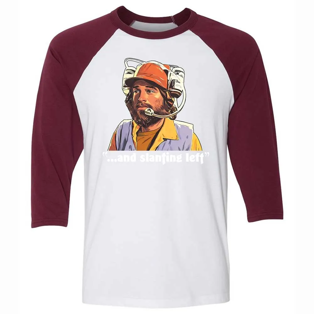 Unisex 3/4 Baseball Tee - Z16CYQY3 - White/Maroon - 7
