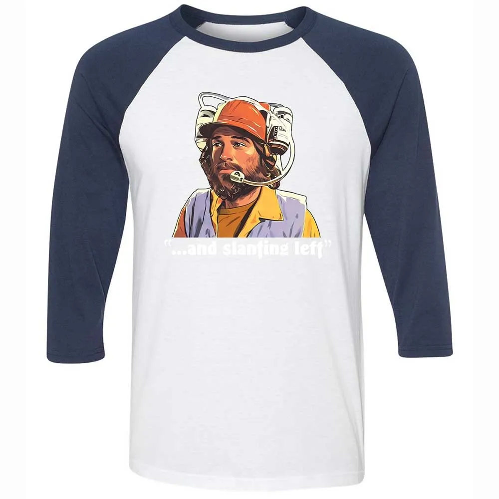 Unisex 3/4 Baseball Tee - Z16CYQY3 - White/Navy - 8