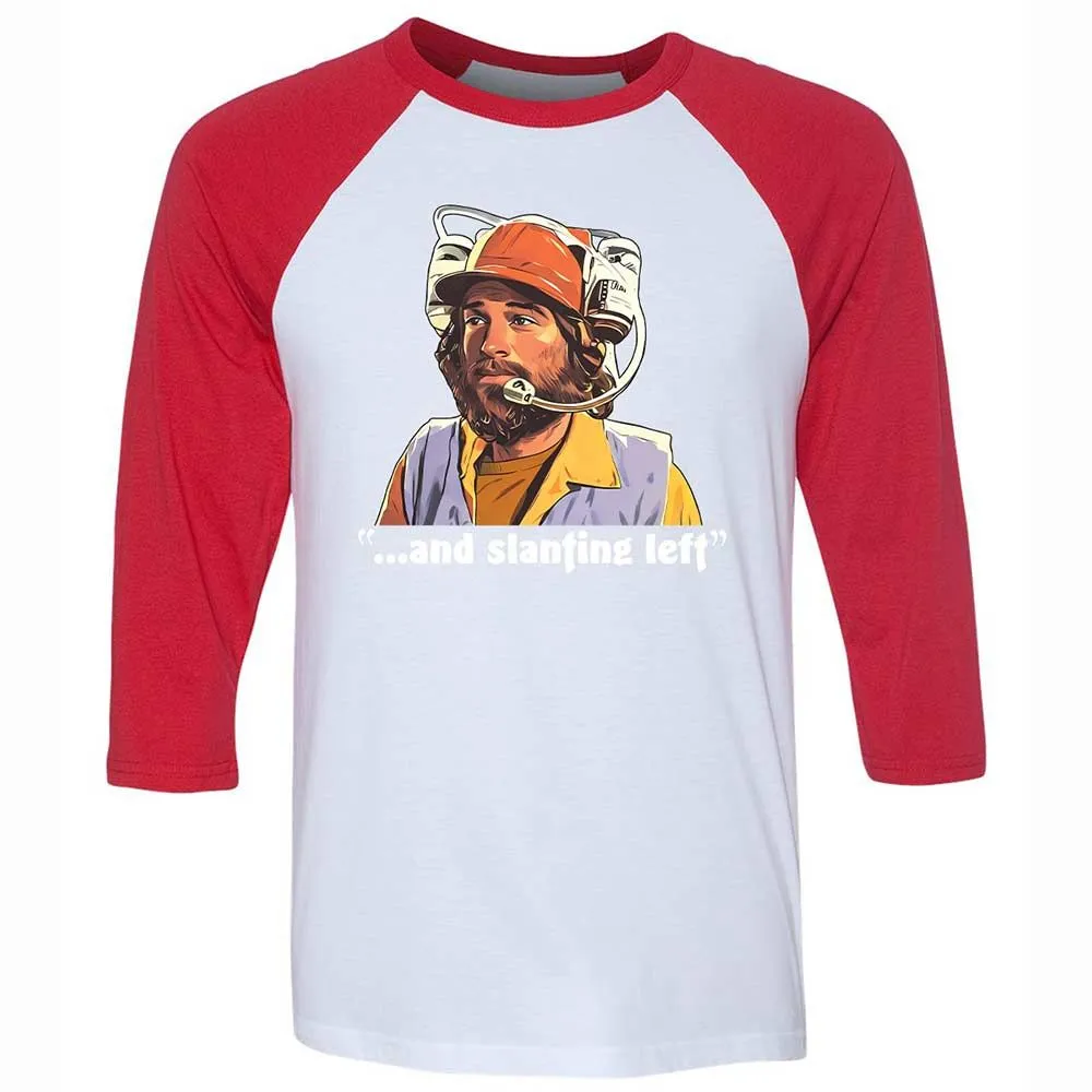 Unisex 3/4 Baseball Tee - Z16CYQY3 - White/Red - 9