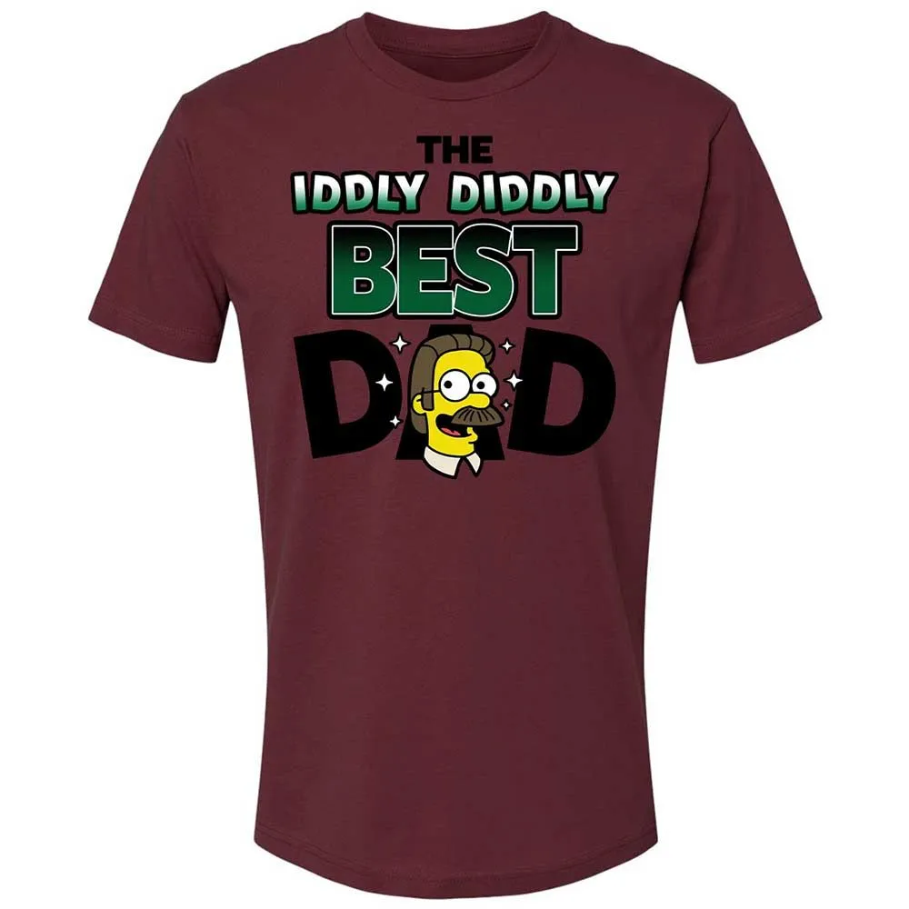 The Iddly diddly best dad - Maroon - 19