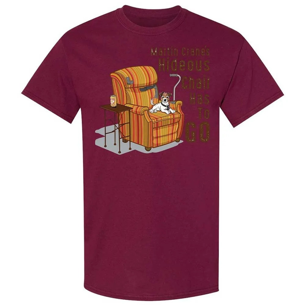 Martin Crane's Hideous Chair - Maroon - 21