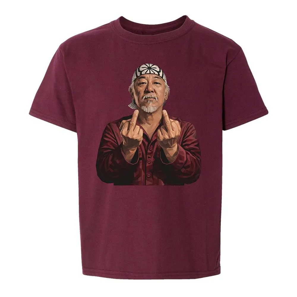 Kids T-Shirt - URD3ALKR - Maroon - 14