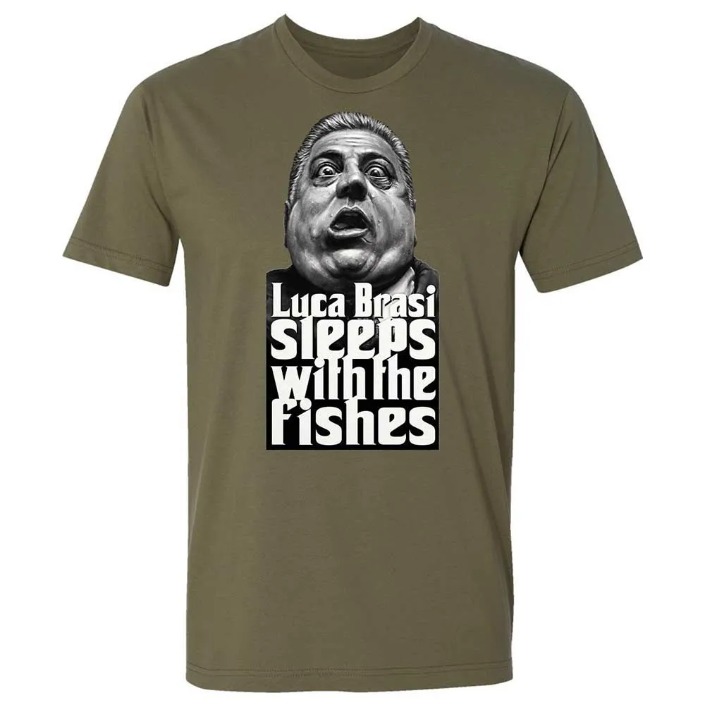 Sleeps with the fishes - Military Green - 12
