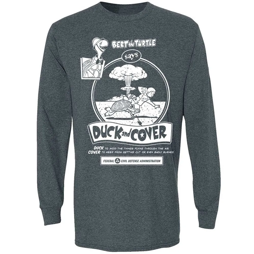 Long Sleeve T-Shirt - XMTVZS2G - Dark Heather - 5