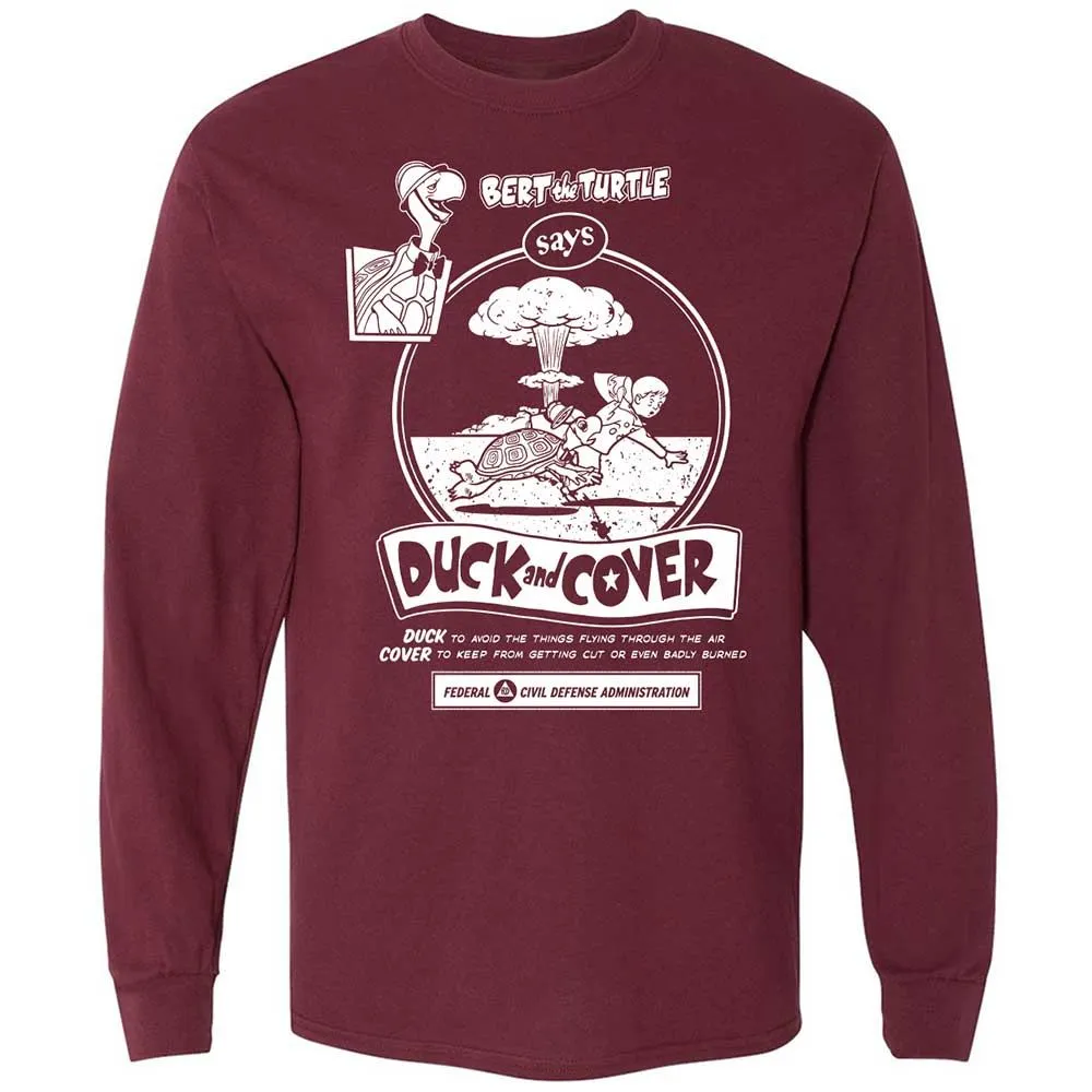 Long Sleeve T-Shirt - XMTVZS2G - Maroon - 6
