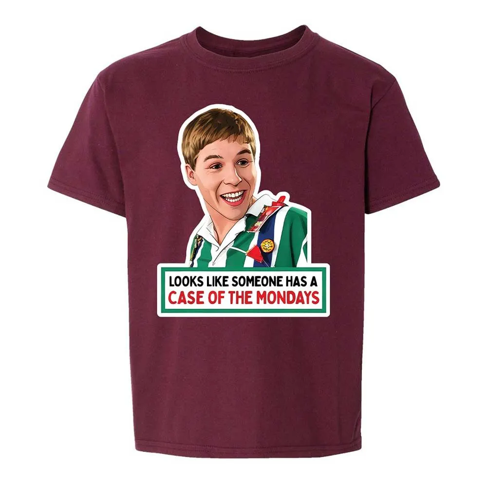 Kids T-Shirt - 559N9S16 - Maroon - 14