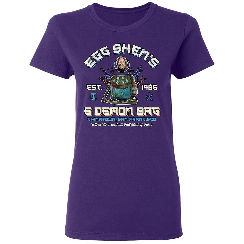 Women's T-Shirt - E9ATWE1F - Purple - 10
