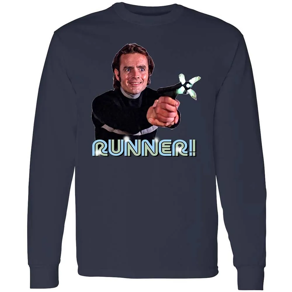 Long Sleeve T-Shirt - M3EV1N56 - Navy - 2