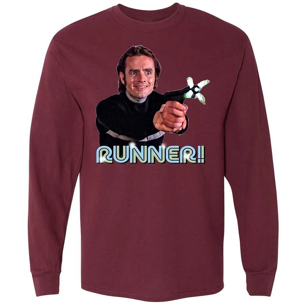 Long Sleeve T-Shirt - M3EV1N56 - Maroon - 6