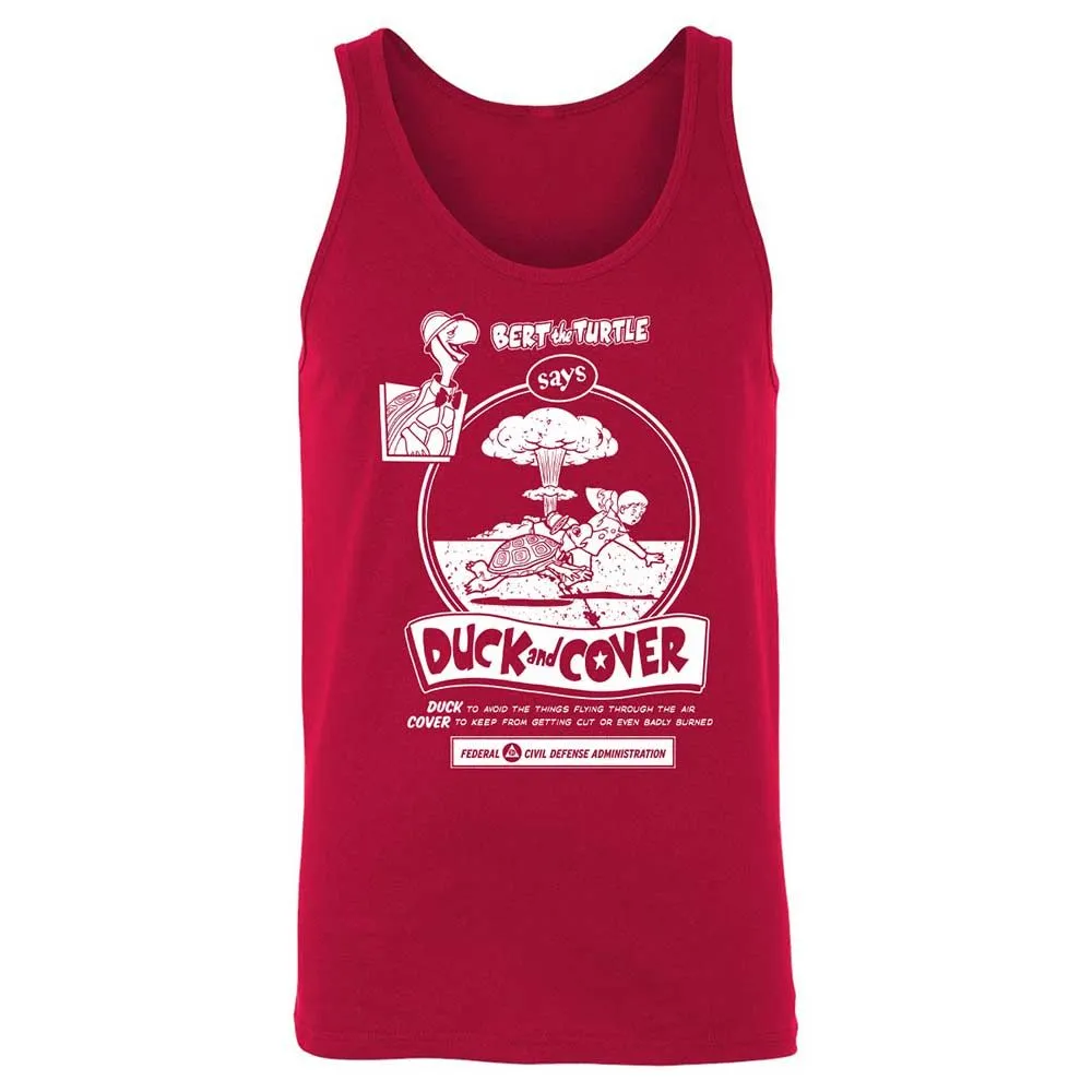Unisex Jersey Tank - K7RDA4RD - Red - 6