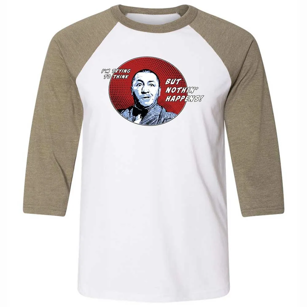 Unisex 3/4 Baseball Tee - TVNG14S4 - White/Heather Olive - 4