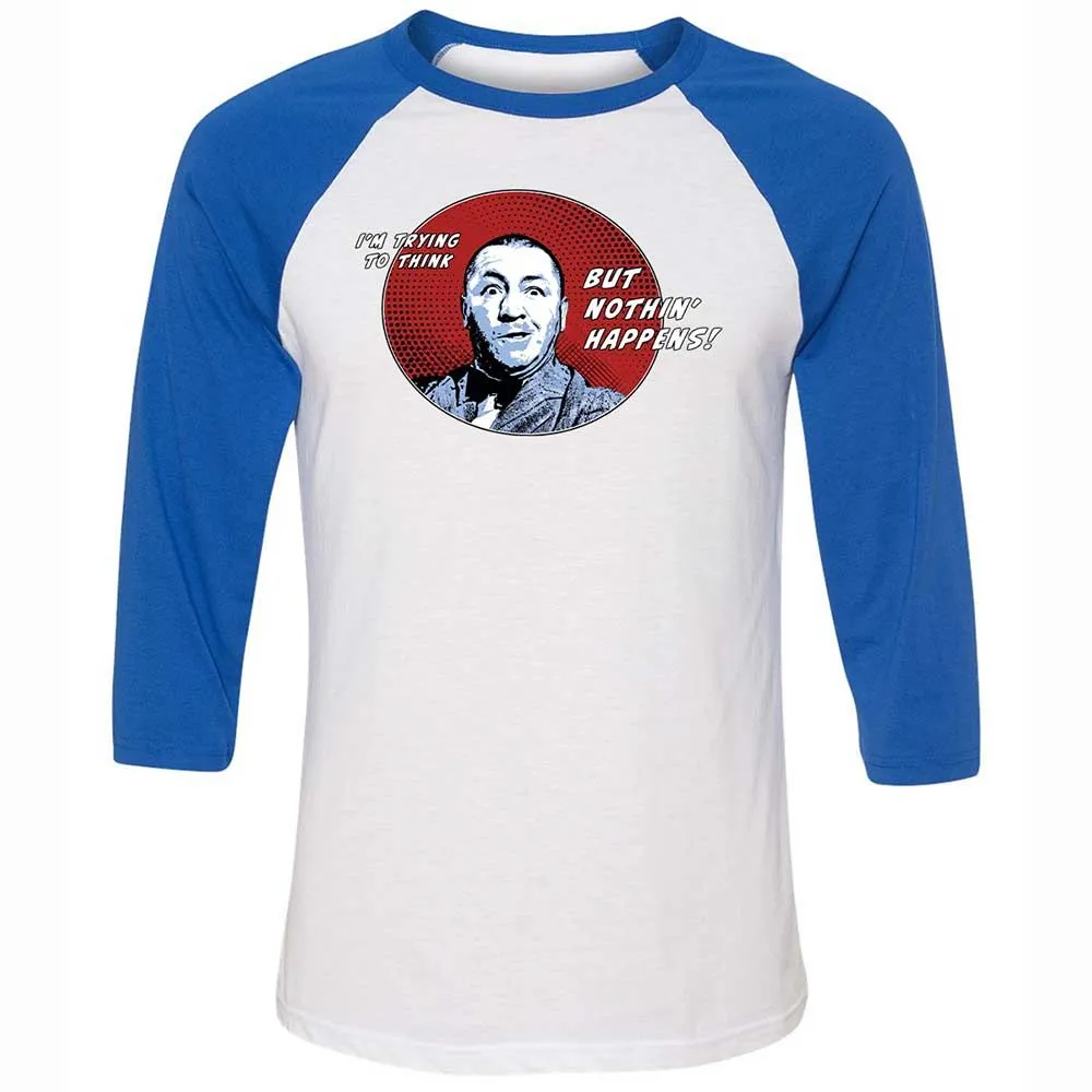 Unisex 3/4 Baseball Tee - TVNG14S4 - White/True Royal - 10