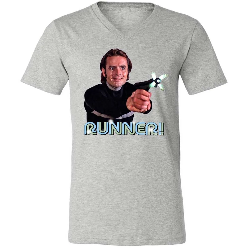 Unisex V-Neck T-Shirt - VF2DUEJH - Athletic Heather - 15