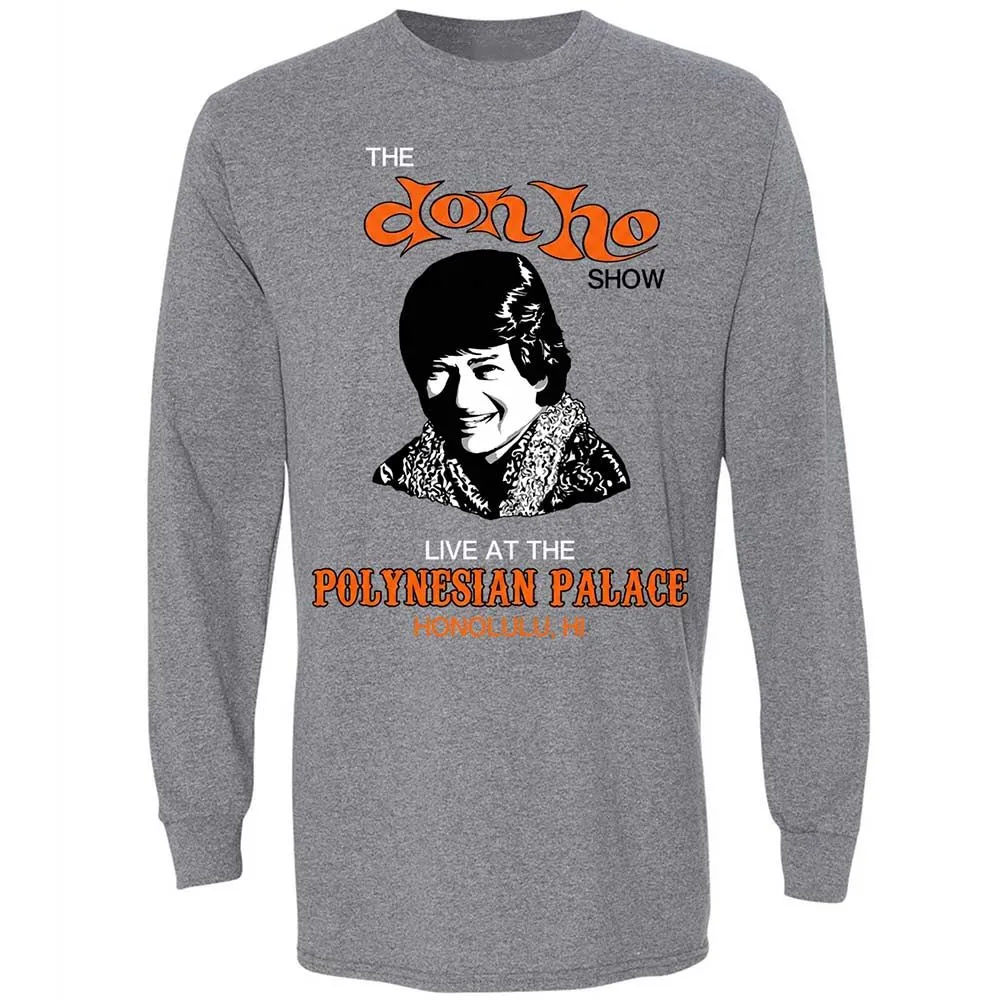 Long Sleeve T-Shirt - 1BL9FL47 - Graphite Heather - 8