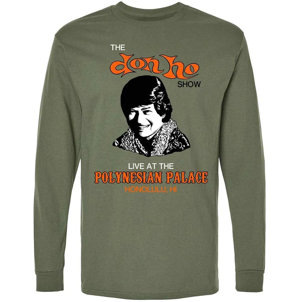 Long Sleeve T-Shirt - 1BL9FL47 - Military Green - 9
