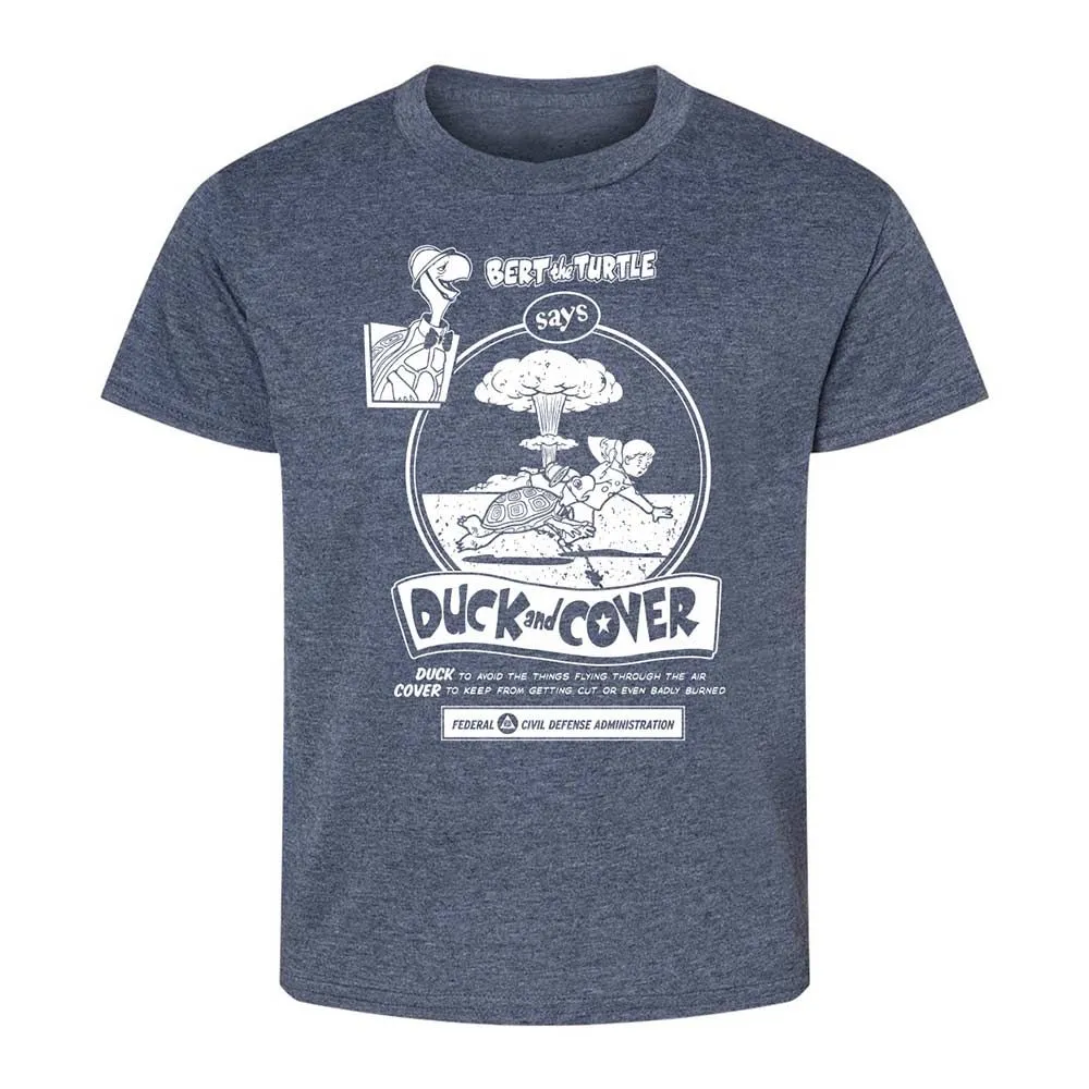 Kids T-Shirt - K7L9FKGV - Heather Navy - 9
