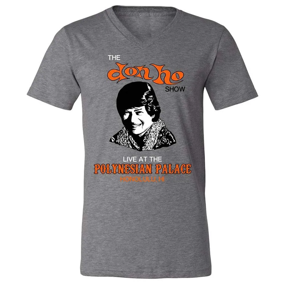 Unisex V-Neck T-Shirt - 2CNFZ68G - Deep Heather - 14