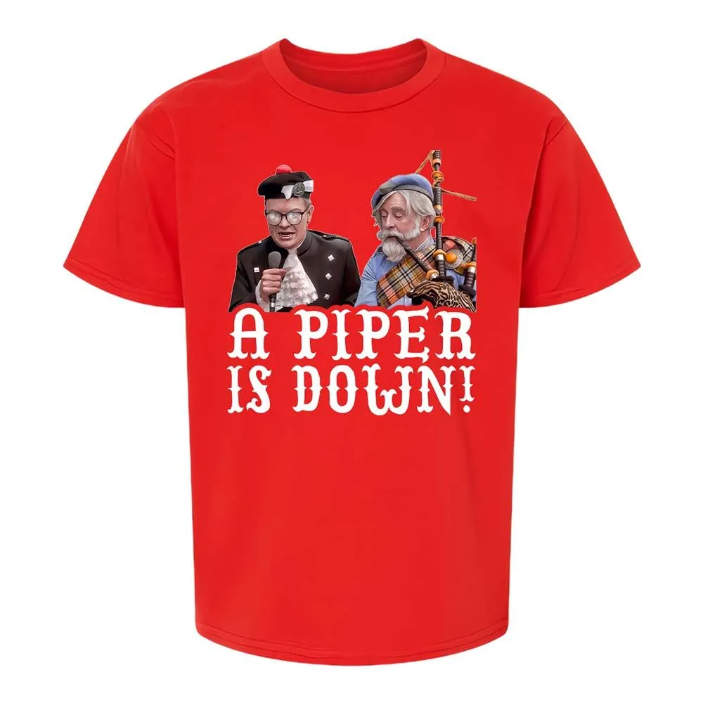 Kids T-Shirt - DTR45B8G - Red - 8