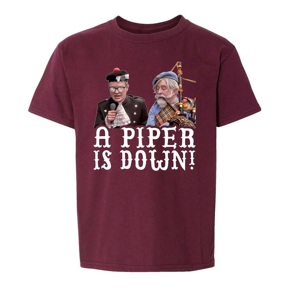 Kids T-Shirt - DTR45B8G - Maroon - 14