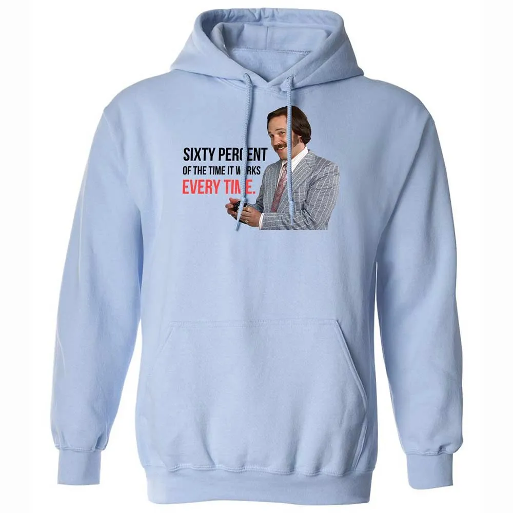 Classic Unisex Hoodie - A1W9L5MJ - Light Blue - 5
