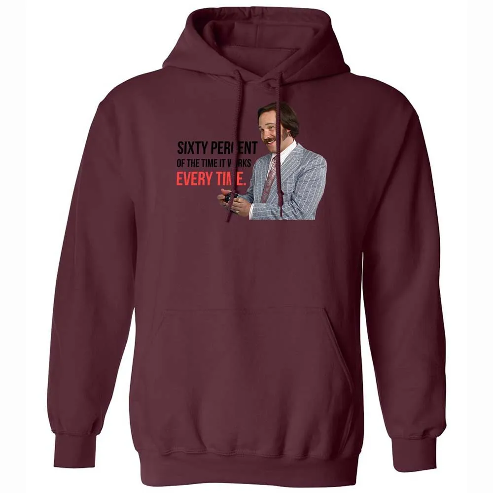 Classic Unisex Hoodie - A1W9L5MJ - Maroon - 19