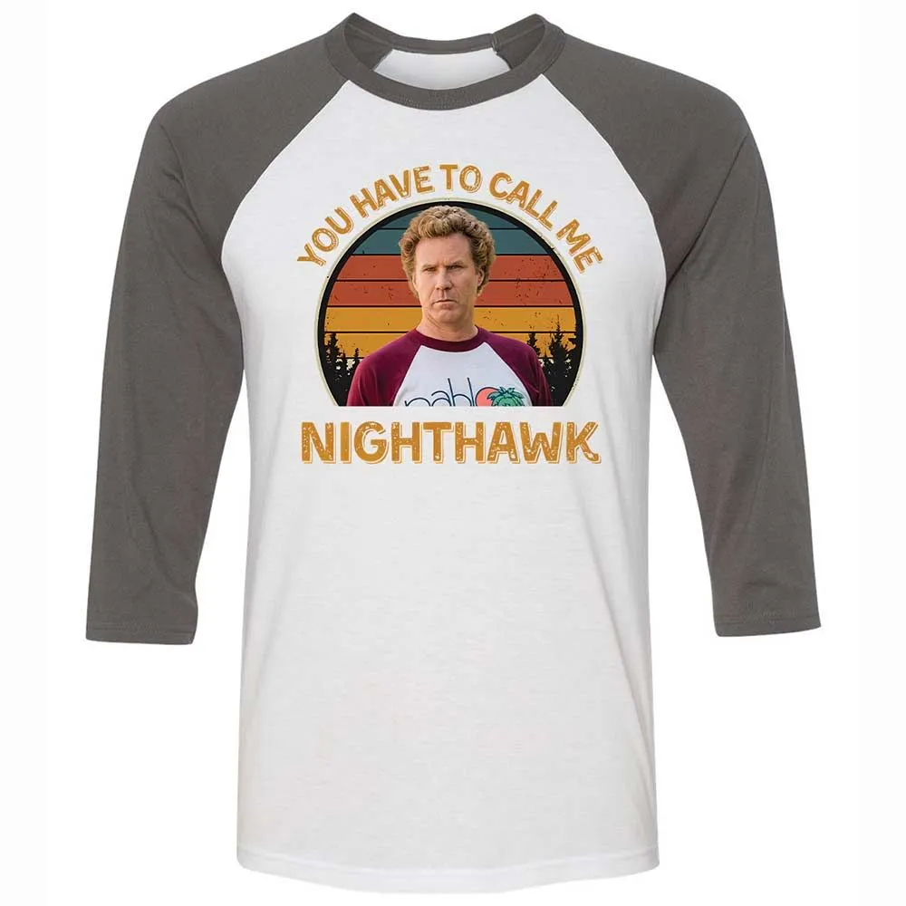 Unisex 3/4 Baseball Tee - PY5KLN9U - White/Asphalt - 2