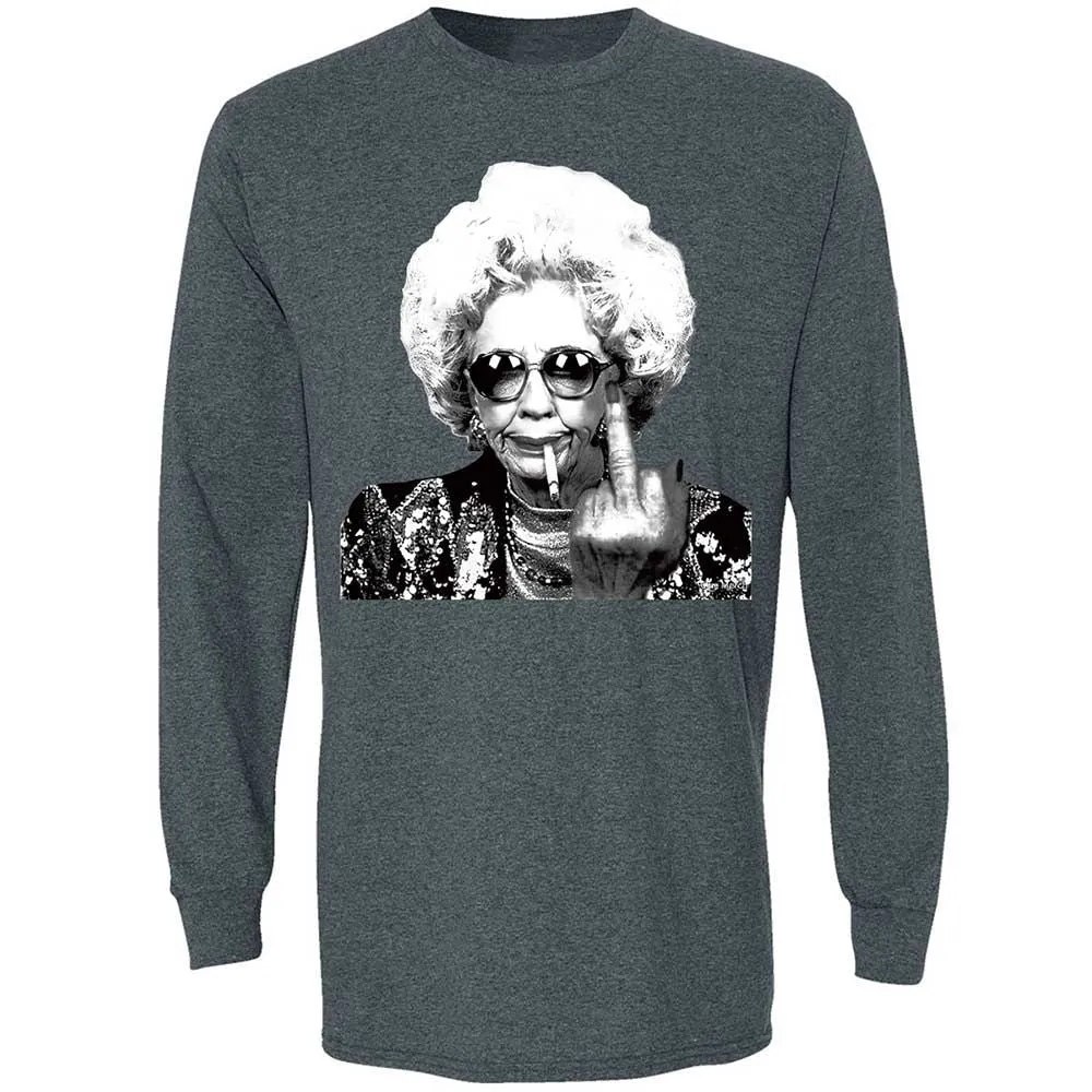 Badass Grandma - Dark Heather - 5