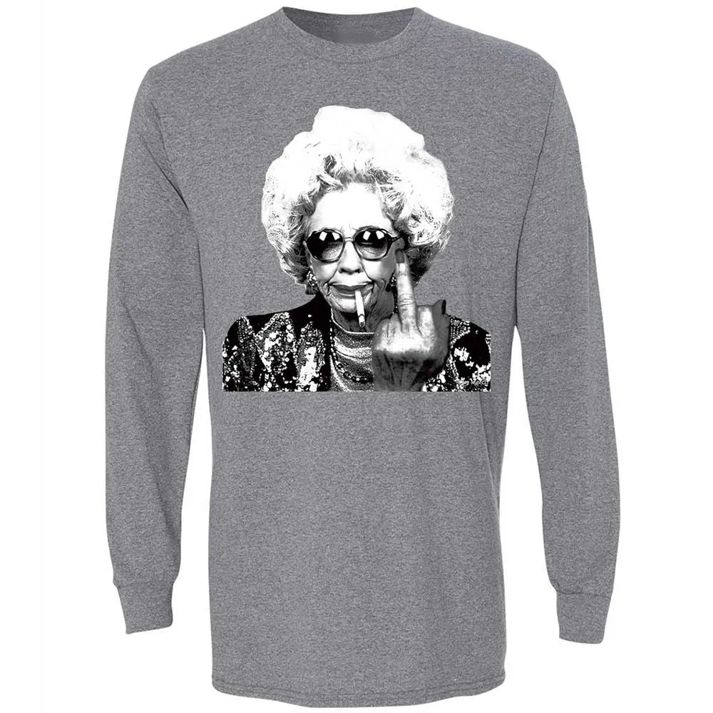 Badass Grandma - Graphite Heather - 8