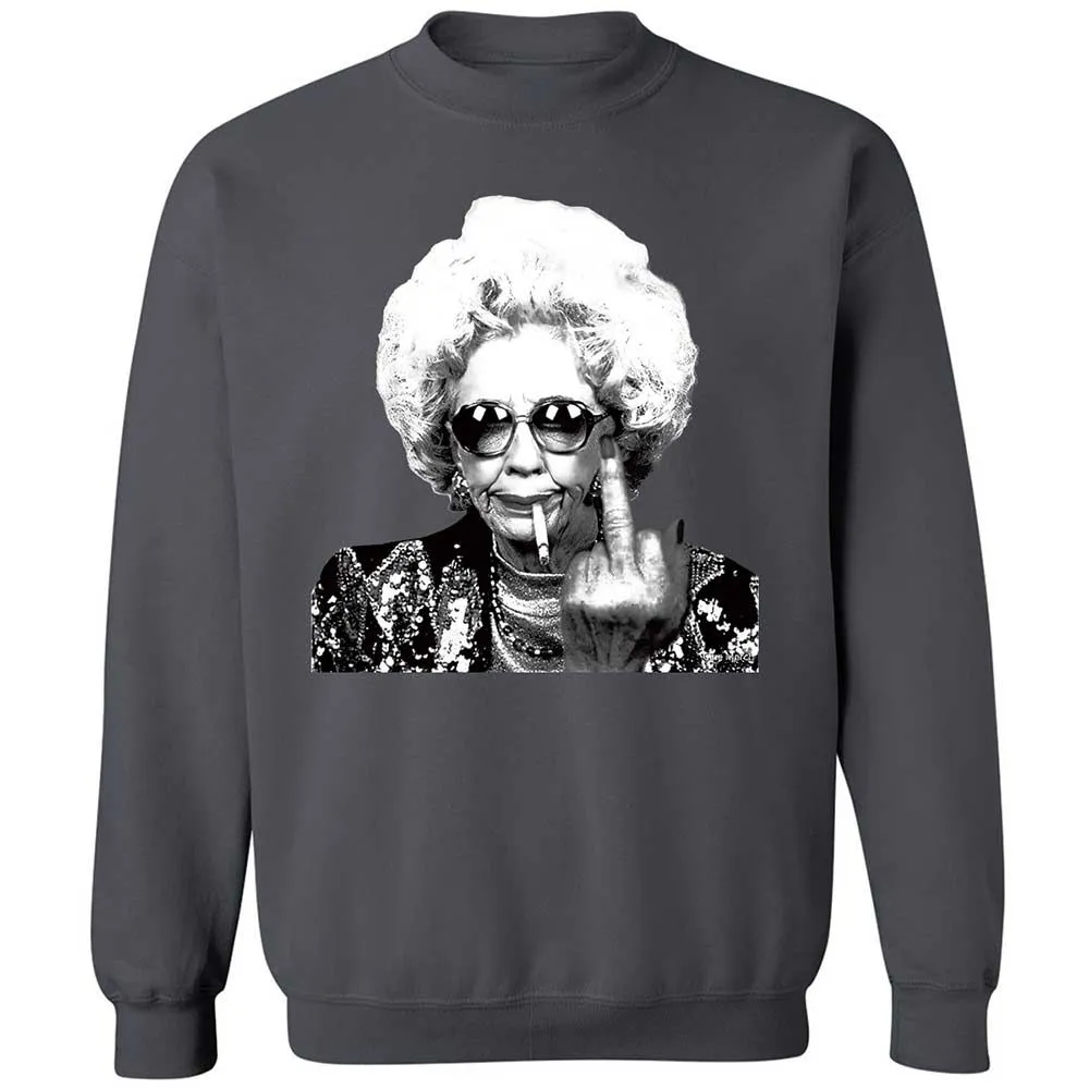 Badass Grandma - Charcoal - 6