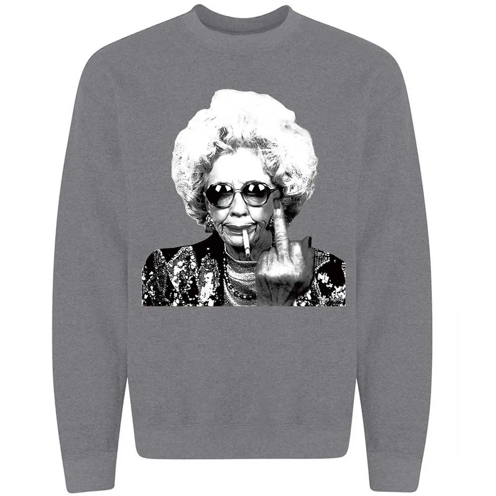 Badass Grandma - Graphite Heather - 7