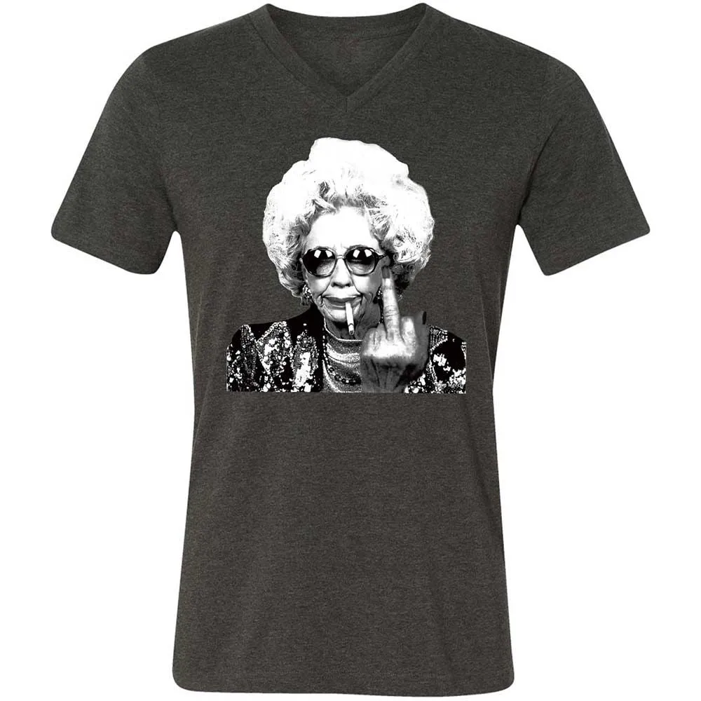 Badass Grandma - Dark Grey Heather - 9