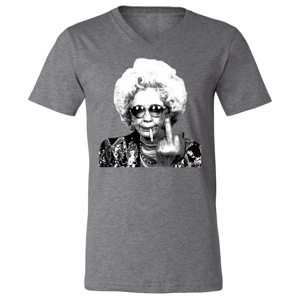 Badass Grandma - Deep Heather - 14