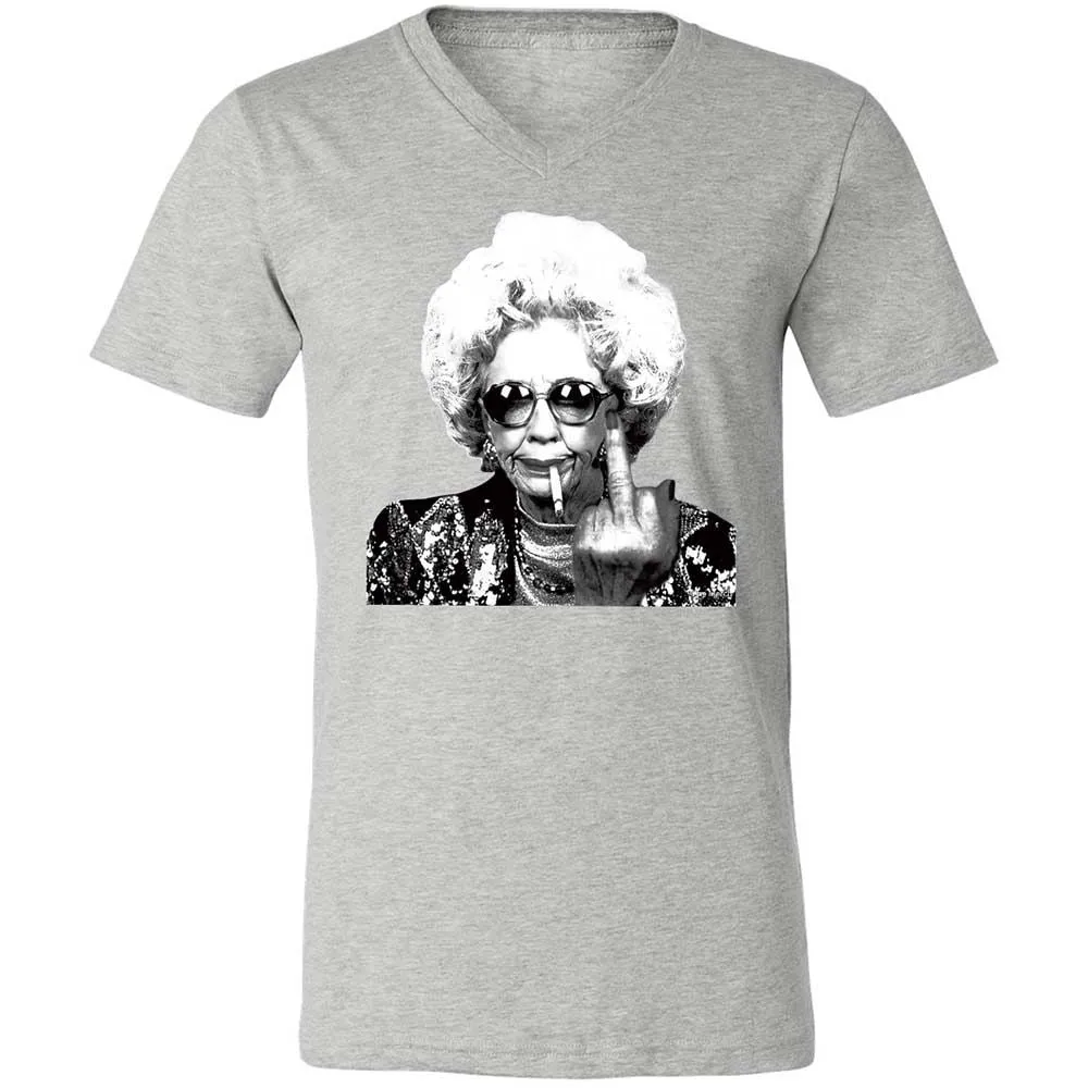 Badass Grandma - Athletic Heather - 15