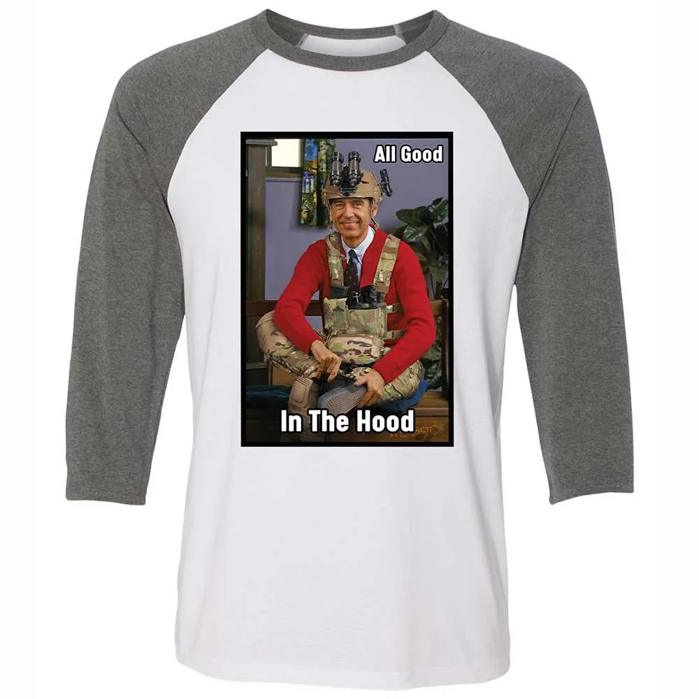 All Good In The Hood - White/Deep Heather - 11