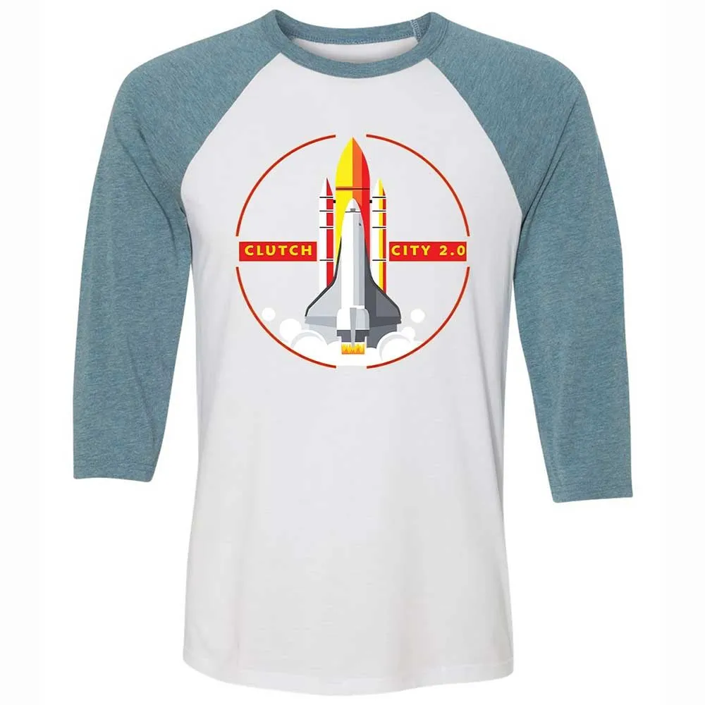 Clutch City - White/Denim - 3