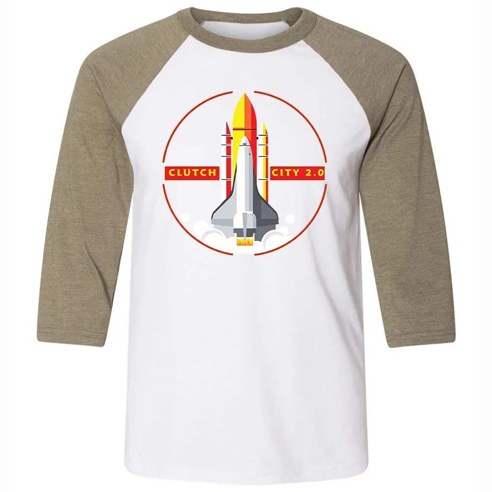 Clutch City - White/Heather Olive - 4
